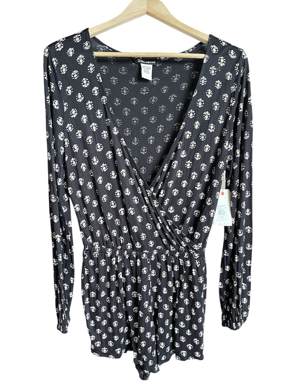 Billabong Picture Perfect long sleeve v front romper - Picture 2 of 8